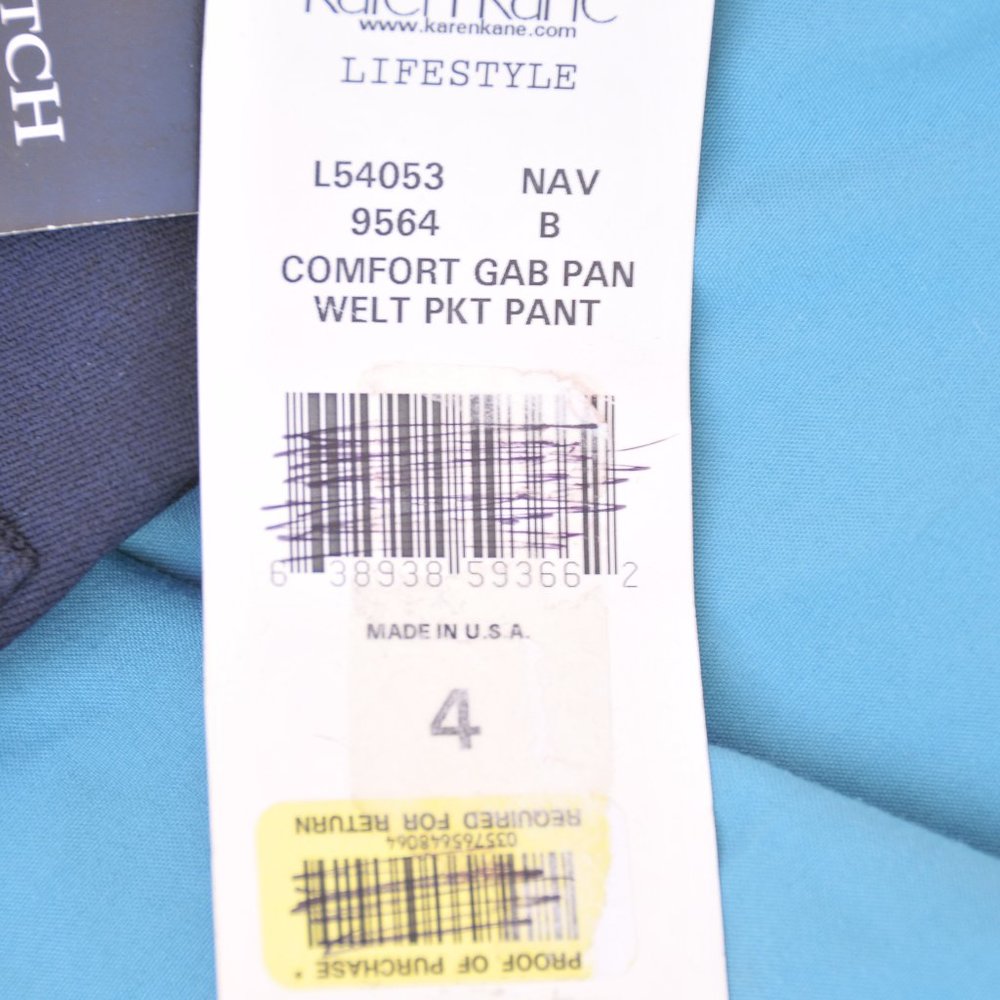 Karen Kane NWT Navy Dress Trousers - Picture 4 of 5